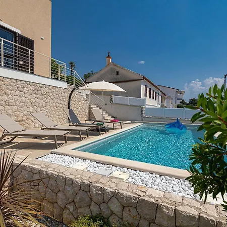 בית נופש Traumhafte Nur 480 Meter Zum Mit Meerblick, Privatpool, Waschmaschine