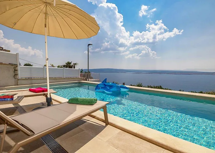 Traumhafte Nur 480 Meter Zum Mit Meerblick, Privatpool, Waschmaschine בית נופש *